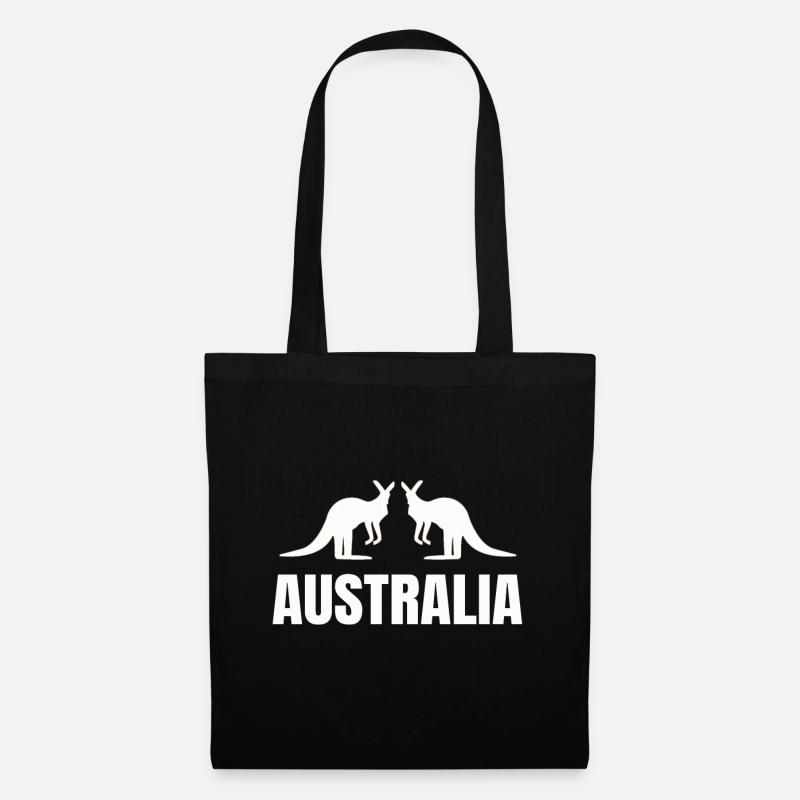 Australie - Sac en tissu - noir