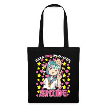 Anime Fan Japanese Culture Manga if it doesnt - Tote Bag - black - Front