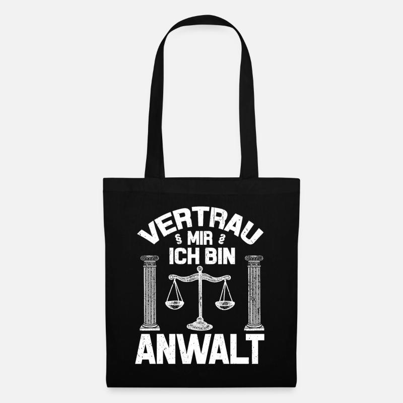 Anwalt - Stoffbeutel - Schwarz