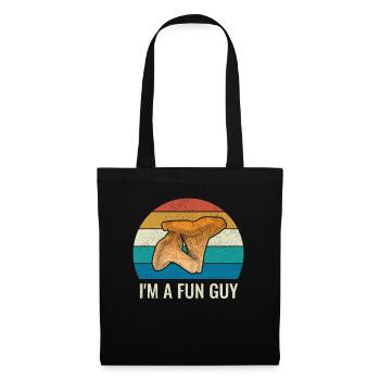 Chanterelle Wild Mushroom Forager - I'm a FUN GUY - Tote Bag - black - Front