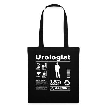 Urologist Product Description - Stoffbeutel - Schwarz - Vorne