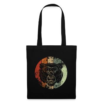Bear vintage - Tote Bag - black - Front