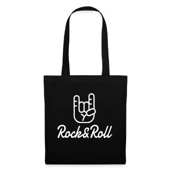 Rock n Roll - Sac en tissu - noir - Devant