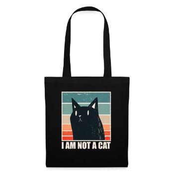 Funny Meme for I am not a Cat - Tote Bag - black - Front