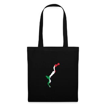 Lac Majeur Italie - Sac en tissu - noir - Devant
