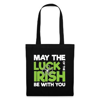Irlande - Sac en tissu - noir - Devant