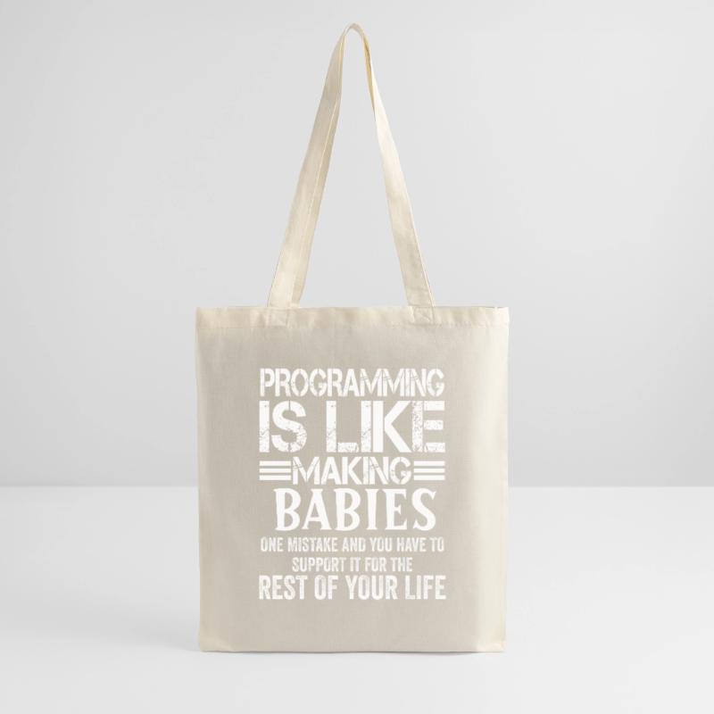 Programmierer Informatiker Coder Geschenk Stoffbeutel