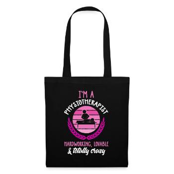 Physiotherapist Physiotherapy Physio Massage - Tote Bag - black - Front