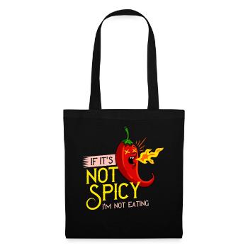 Sharp Chili Jalapeno Habanero Pepper - Tote Bag - black - Front