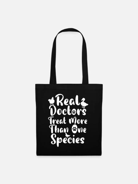 Veterinarian Pet Veterinary Veterinary Medicine - Tote Bag - black