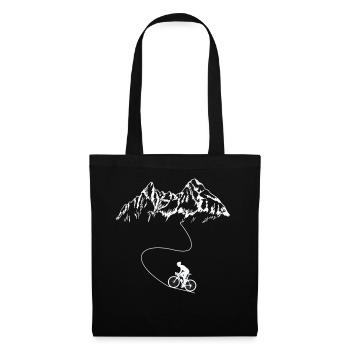 Bicycle Road Bike Bike Race Bike Tour - Tote Bag - black - Front
