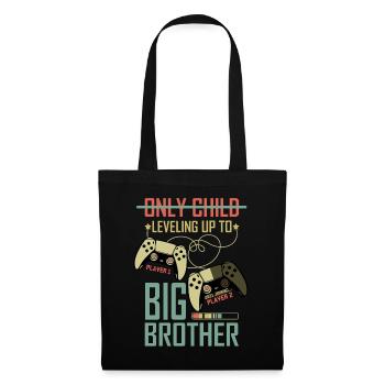 Grand Frère 2021 Gamer fils - Sac en tissu - noir - Devant
