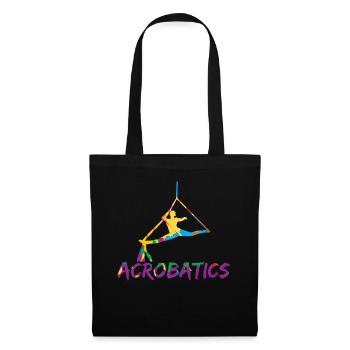 Acrobatics Gymnastics Aerial Turnnast Girl - Sac en tissu - noir - Devant