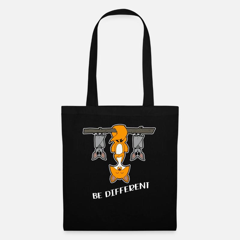 Be Different - Sac en tissu - noir