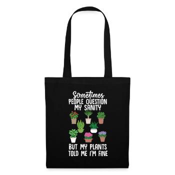 Gardener Plants - Tote Bag - black - Front