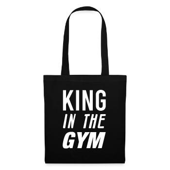 gym - Stoffbeutel - Schwarz - Vorne