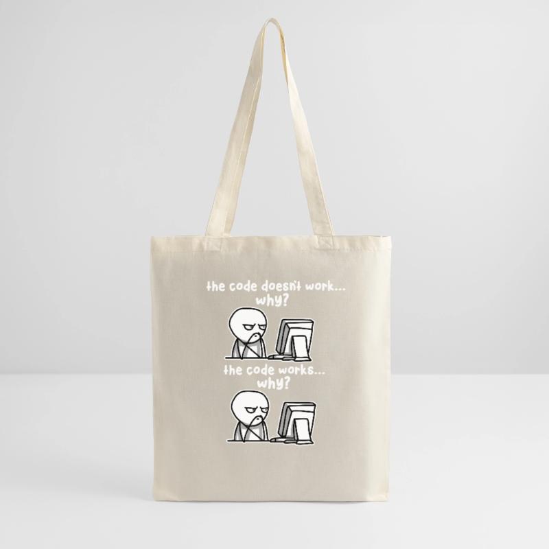 Code de programmation Computer Programmer Software Sac en tissu