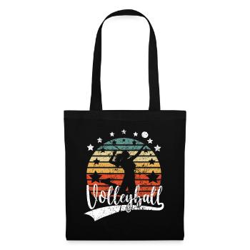 Volleyball player Volleyballer Beach Volleyball - Tote Bag - black - Front