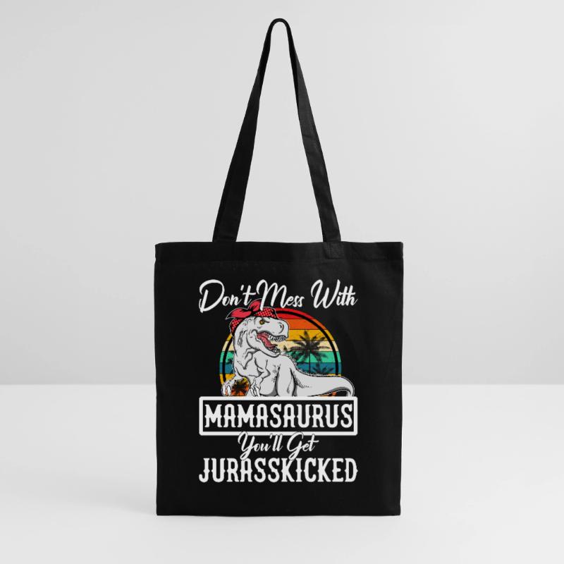 Dinosaurier Mutter Mutter Mamasaurus, Muttertagsgeschenk. Stoffbeutel