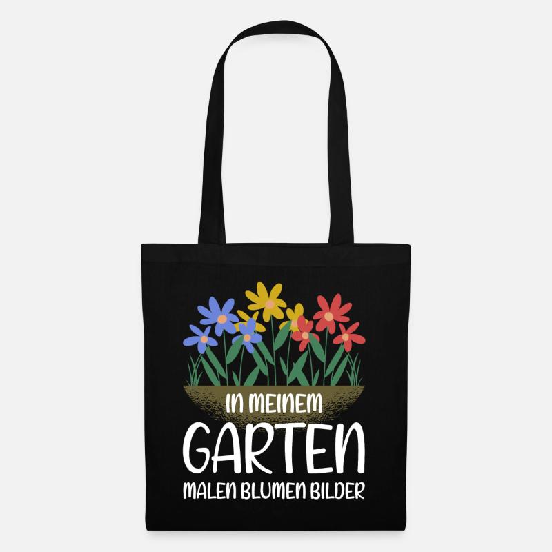 Garten Gärtner - Lustiges Hobbygärtner Geschenk - Stoffbeutel - Schwarz