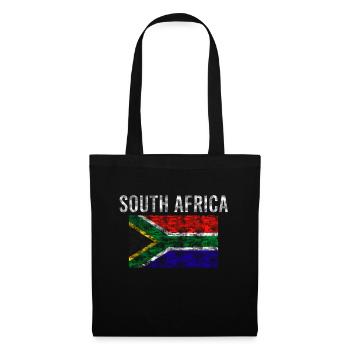 South Africa Flag Vintage - Tote Bag - black - Front