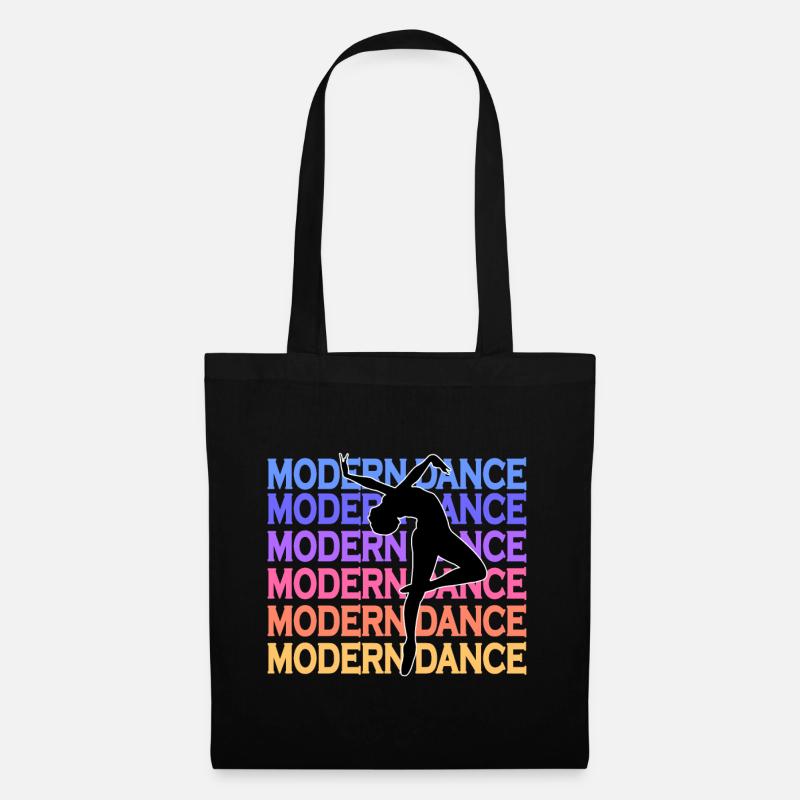 Modern dance Geschenk - Stoffbeutel - Schwarz