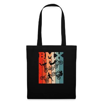 BMX Roue Coureur BMX Vélo Vélo Freestyle race BMX - Sac en tissu - noir - Devant
