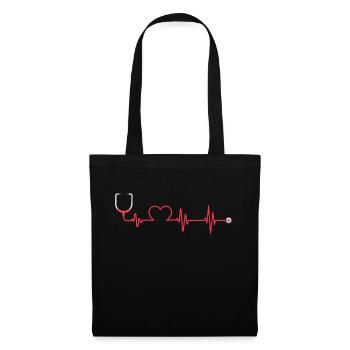Nurse Nurse Gift Birthday Funny - Tote Bag - black - Front