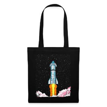 Starship - Tote Bag - black - Front