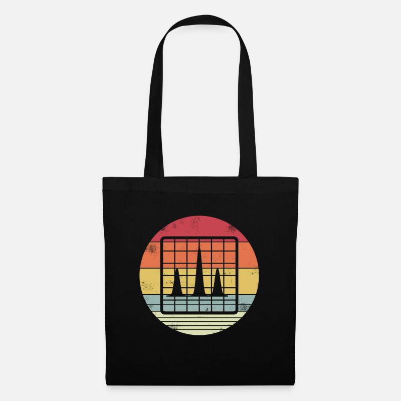 Haute performance liquid chromatography retro HPLC - Sac en tissu - noir