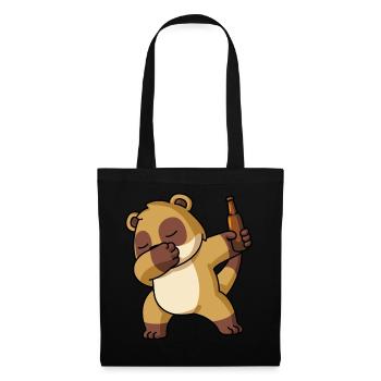 Dabbing Meerkat Lovers Pajama costume - Tote Bag - black - Front