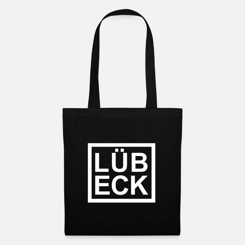 Lübeck Box - Stoffbeutel - Schwarz