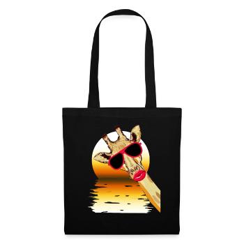giraffe - Tote Bag - black - Front