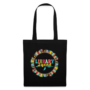 Library Book E-Book Thriller Writer - Tote Bag - black - Front