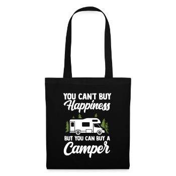 Campeurs - Sac en tissu - noir - Devant