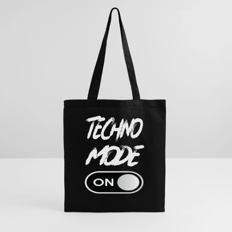 Techno Mode On - Techno Techno Musik Techno Stoffbeutel