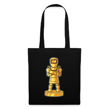 Golden Trophy Welder - Tote Bag - black - Front