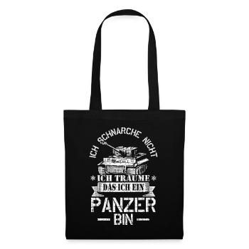 I don't snore I dream I'm a tank - Tote Bag - black - Front