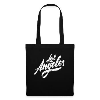La Los Angeles Californie Ville Côte Ouest - Sac en tissu - noir - Devant