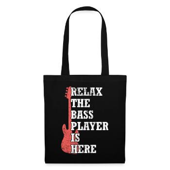 Bass bass guitarist - Tote Bag - black - Front