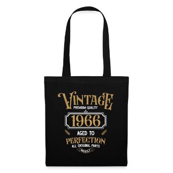 1966 Vintage birthday - Tote Bag - black - Front