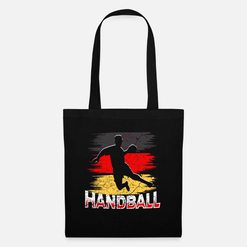 Handball Deutschland - Stoffbeutel - Schwarz