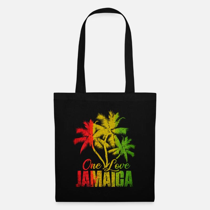Jamaika - Stoffbeutel - Schwarz