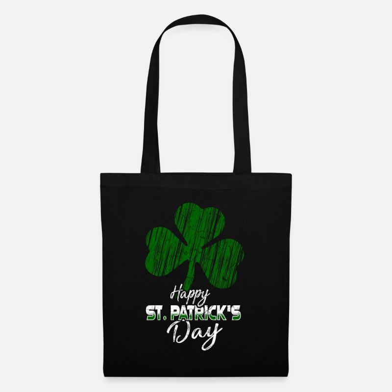 Saint-Patrick - Sac en tissu - noir