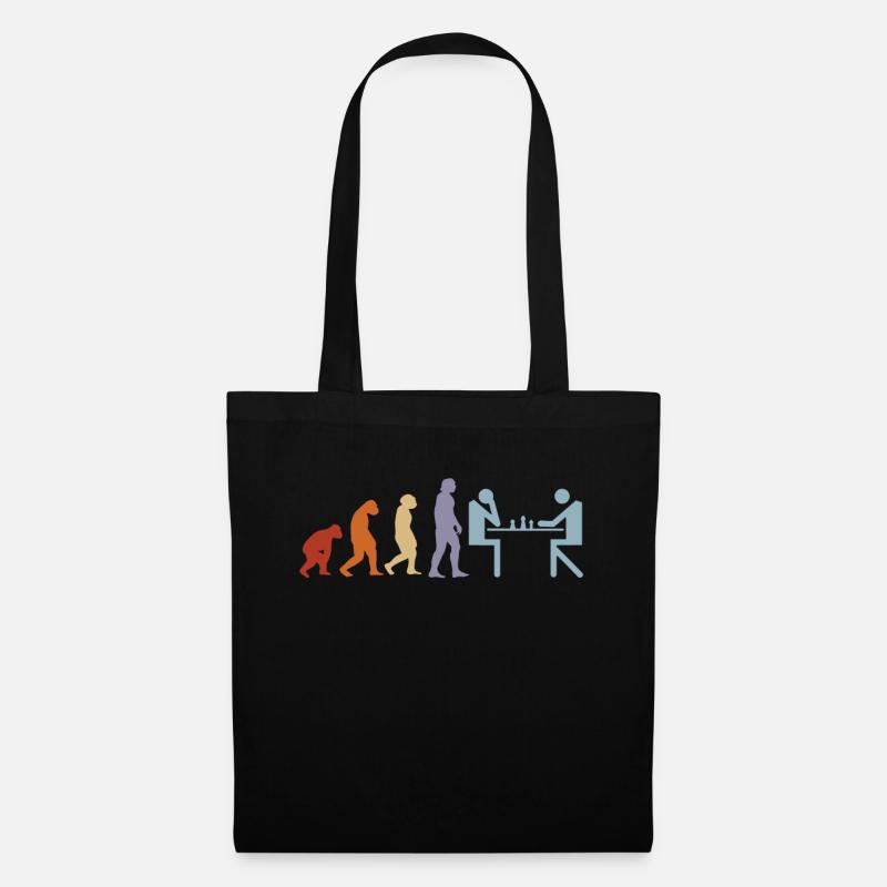 Chess board Chess game Chess pieces Chess game - Tote Bag - black