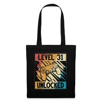 31e anniversaire gamer 31 ans - Sac en tissu - noir - Devant