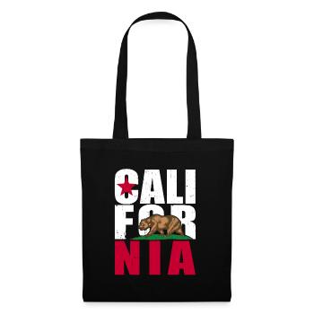 California State Flag Bear - Tote Bag - black - Front