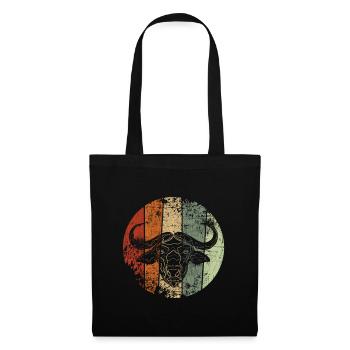 Buffle millésime - Sac en tissu - noir - Devant