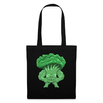 Broccoli Fitness - Tote Bag - black - Front