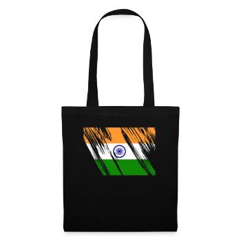 India Flag - Tote Bag - black - Front